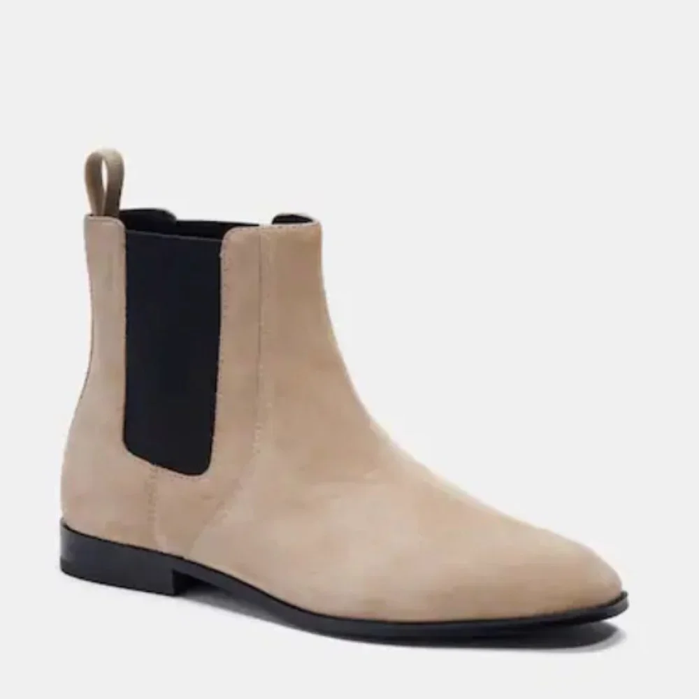 NWT COACH GRAHAM CHELSEA MEN BOOTS